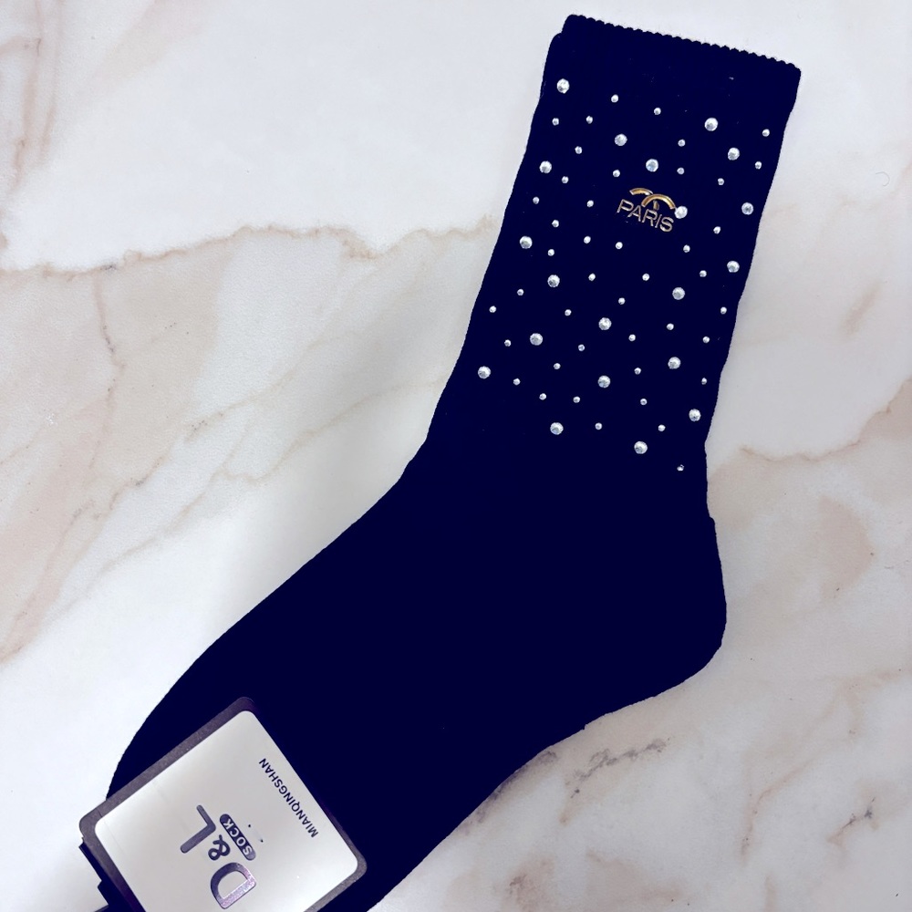 Christmas Sale💓Shiny Crystal Socks